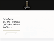 Tablet Screenshot of imperialplazatoronto.com